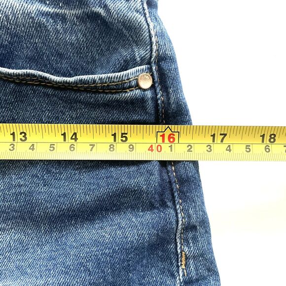 ZARA DENIM Women’s 12”Super High Rise Mom Fit Jeans Button Fly - Picture 8 of 12
